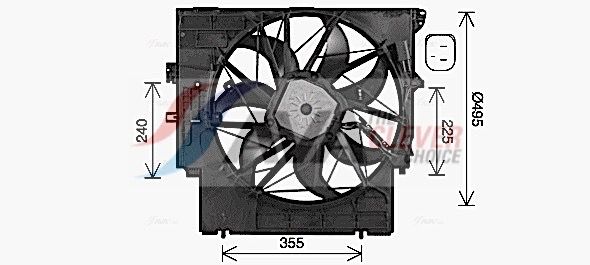 Lüfter, Motorkühlung