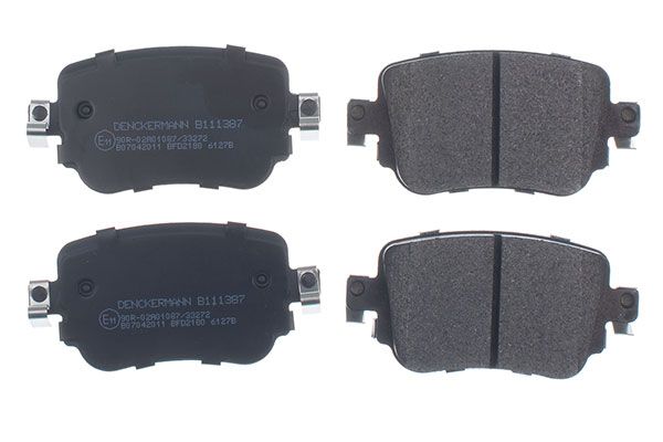 Brake Pad Set, disc brake B111387