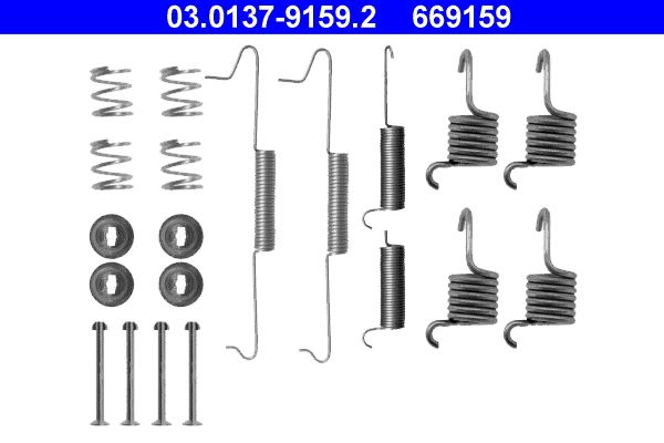 Accessory Kit, brake shoes 03.0137-9159.2