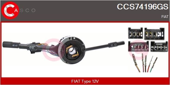 CCS74196GS CASCO Genuine kormányoszlop kapcsoló