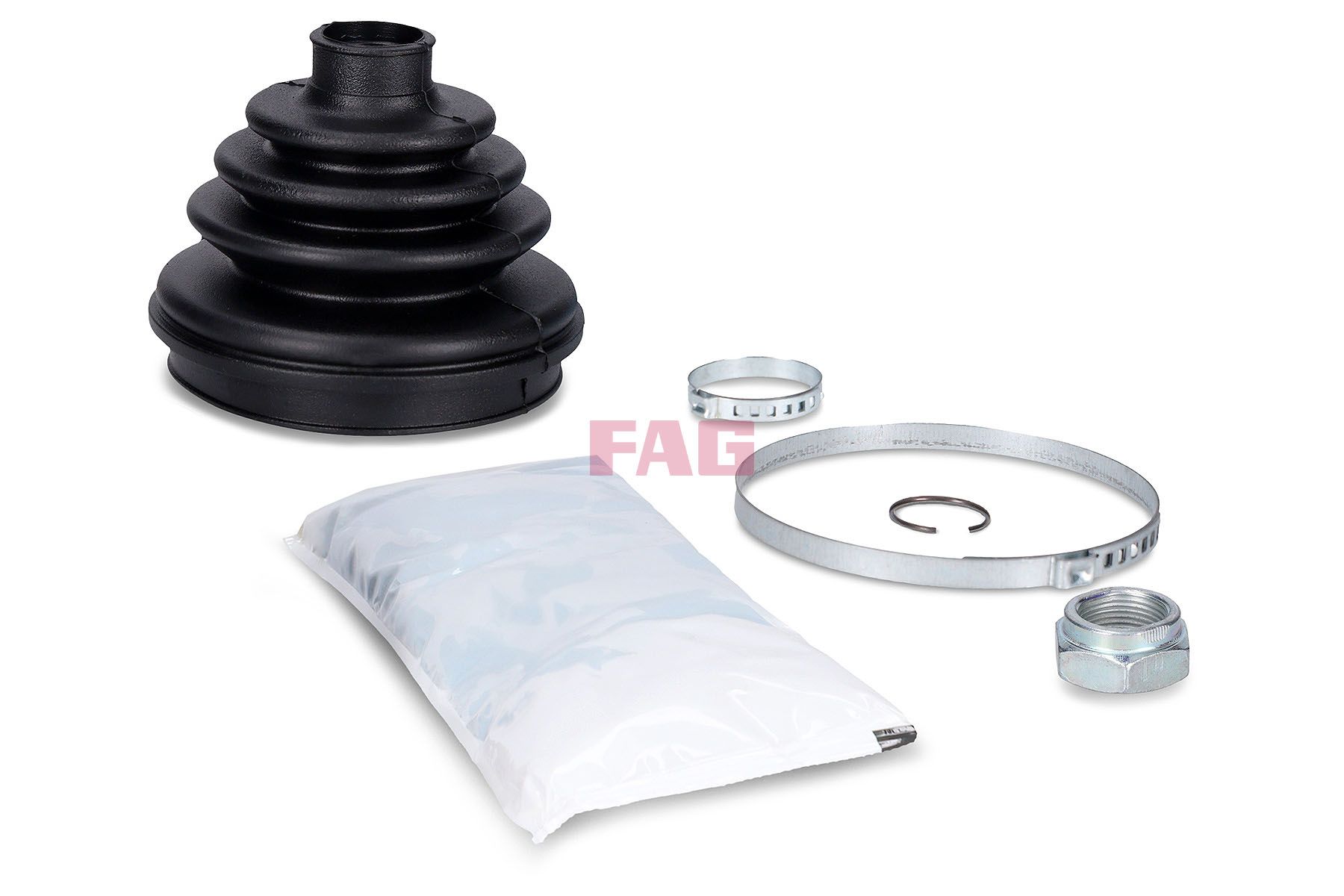 Faltenbalgsatz, Antriebswelle