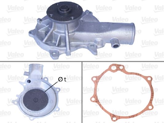 Water Pump, engine cooling 506048