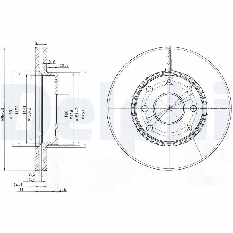 Brake Disc BG3790