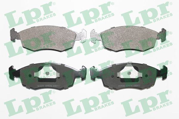 Bremsbelagsatz, Scheibenbremse