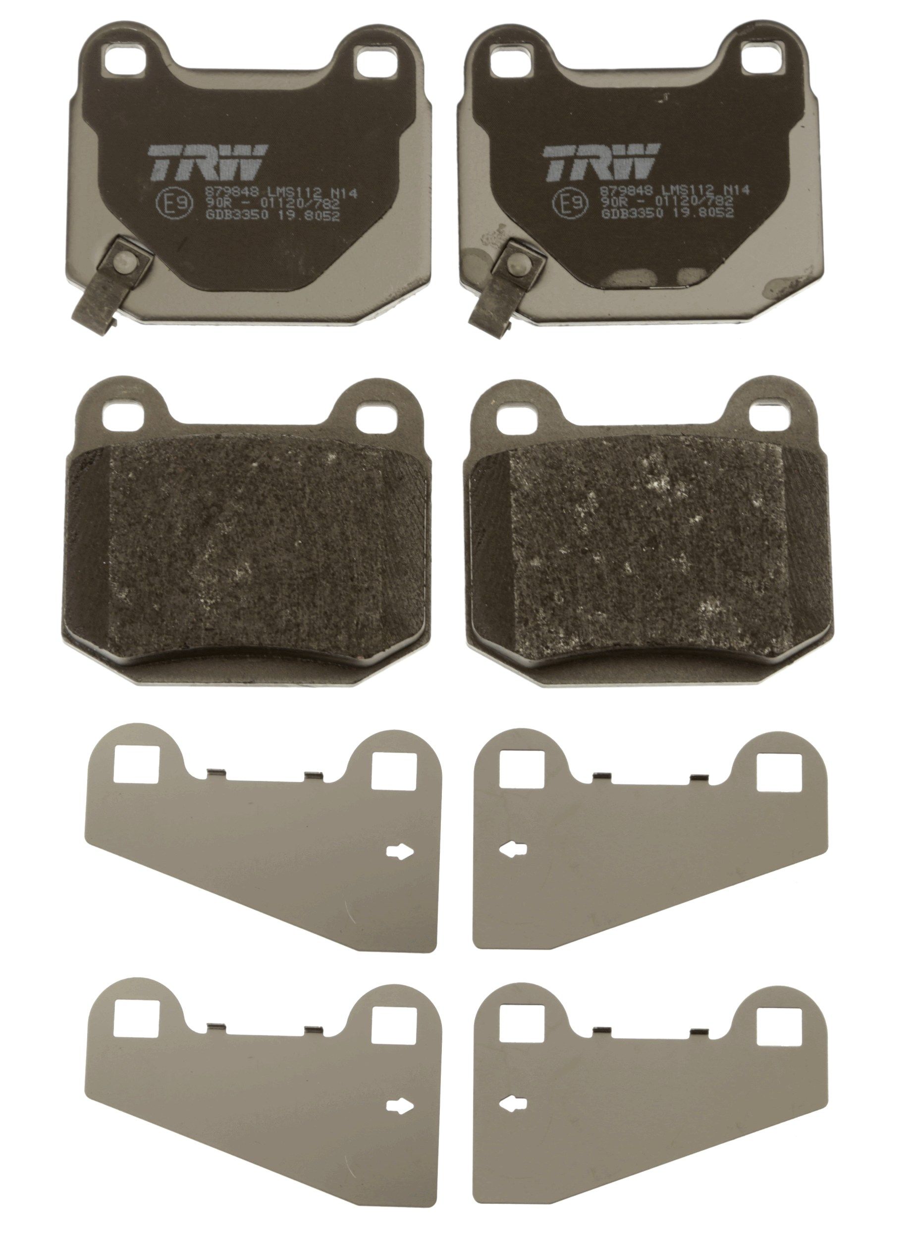 TRW DISC BRAKE PADS - TecDoc 2