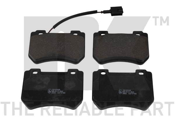 Bremsbelagsatz, Scheibenbremse