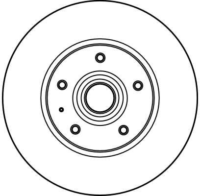 TRW BRAKE DISC - TecDoc 2