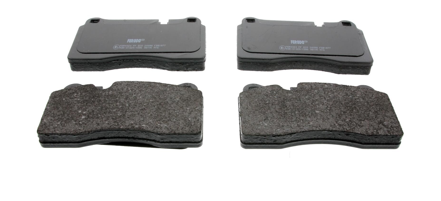 FERODO FDB1877 - Bremsbelagsatz, Scheibenbremse FUSE+ Technology
