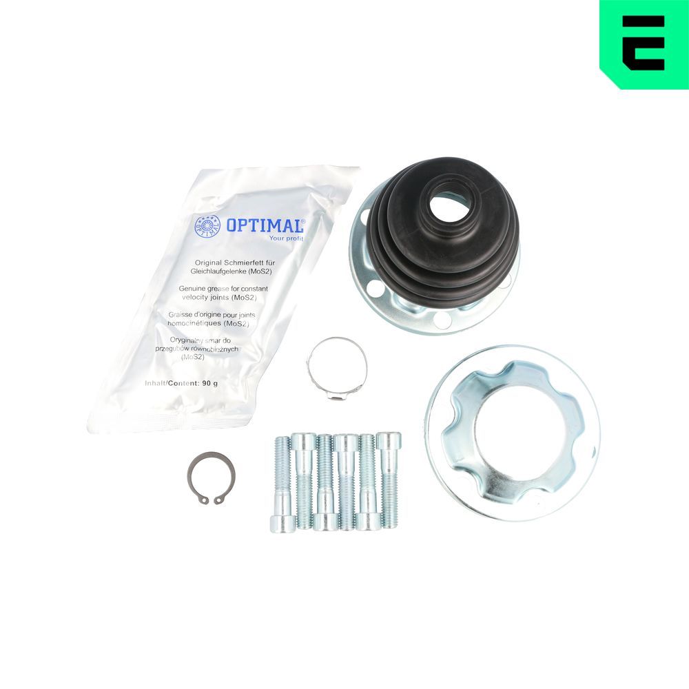 Faltenbalgsatz, Antriebswelle