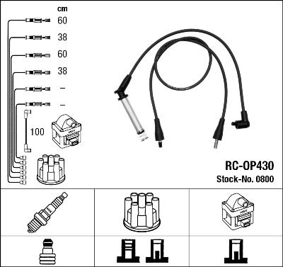 Ignition Cable Kit 0800