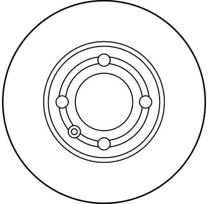 TRW BRAKE DISC - TWIN PACK - TecDoc 2