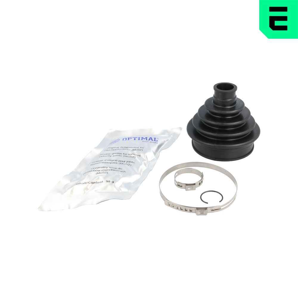 Faltenbalgsatz, Antriebswelle