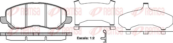 Premium Front Brake Pad Set Premium Front Brake Pad Set