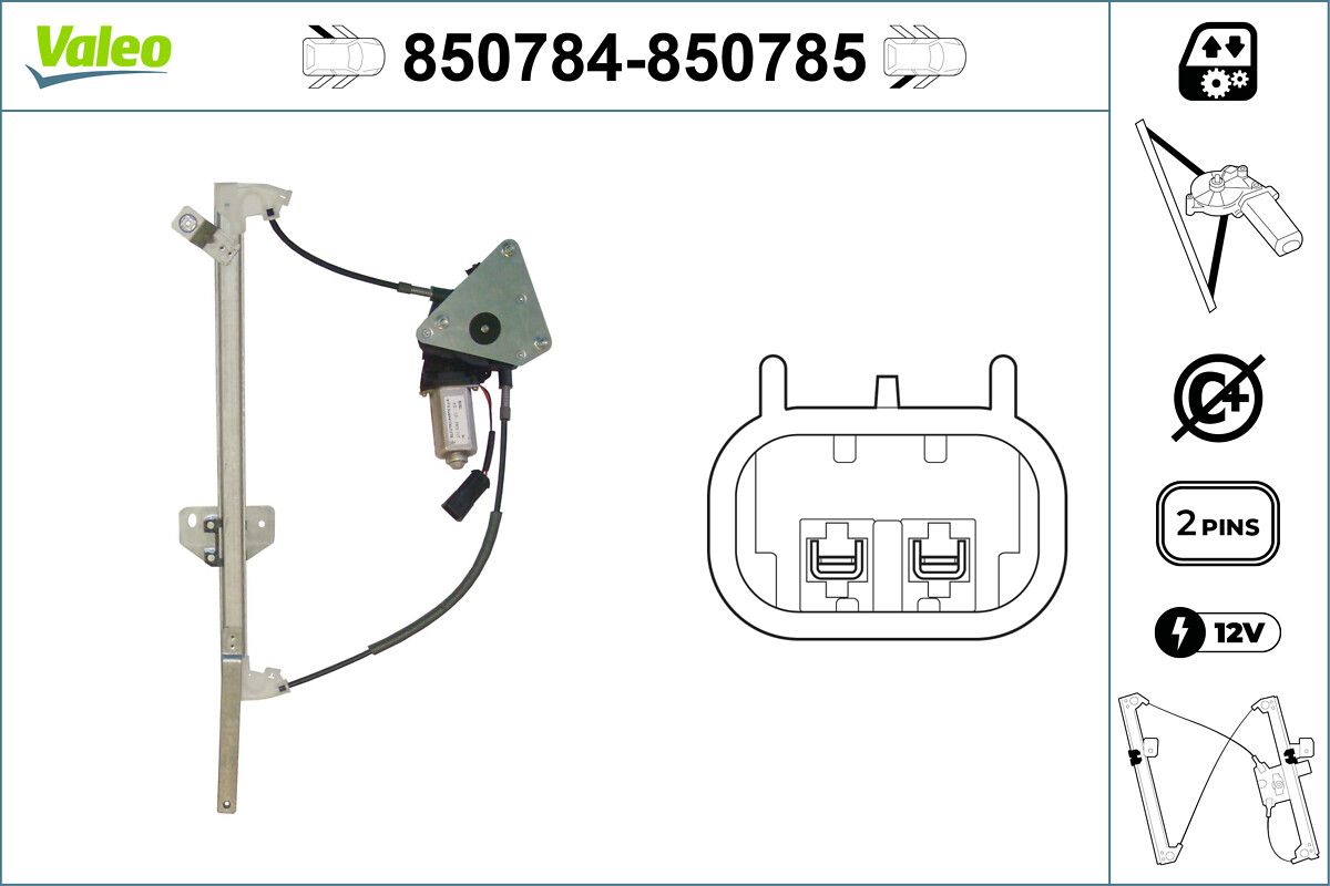VALEO 850784 - Fensterheber