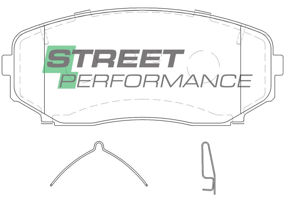 DBA SP PERFORMANCE BRAKE PADS [ Mitsubishi Pajero Sport 2015-on / MR Triton 2019-on F ] - TecDoc Only