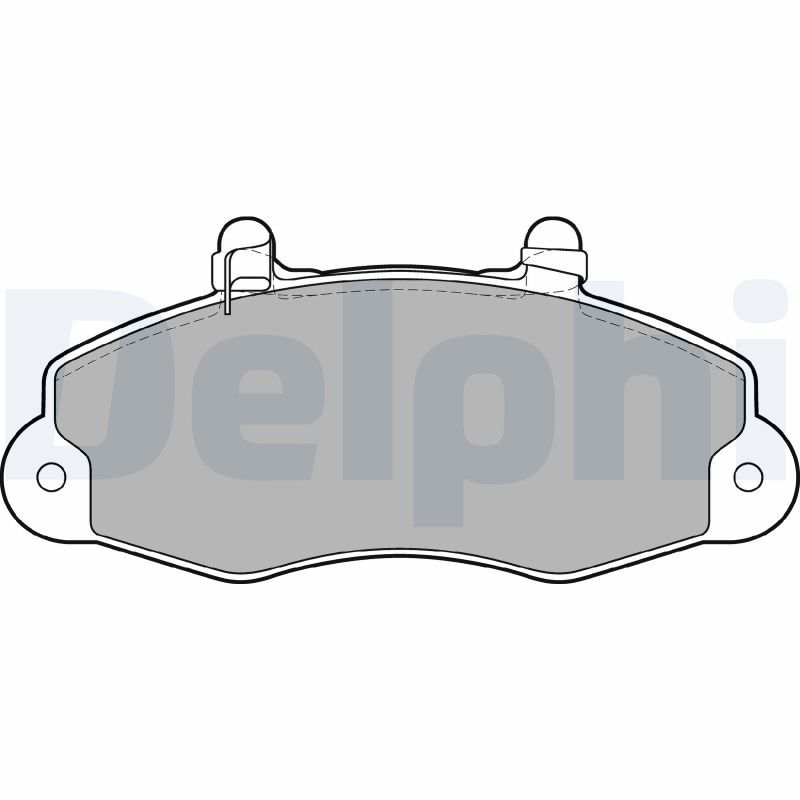 JEU DE PLAQUETTES DE FREIN  0701