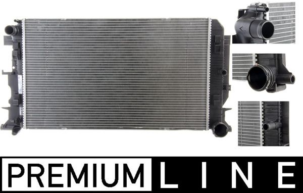 Radiador, refrigeración del motor