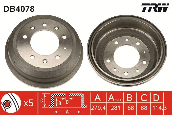 TAMBOUR DE FREIN  9900