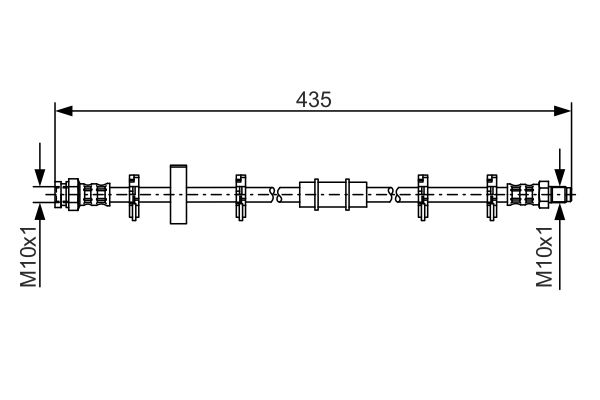 Brake Hose 1 987 476 442