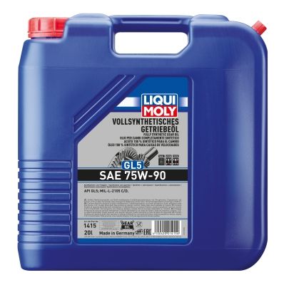 LIQUI MOLY 1415 - Vollsynthetisches Getriebe&ouml;l (GL5) SAE 75W-90