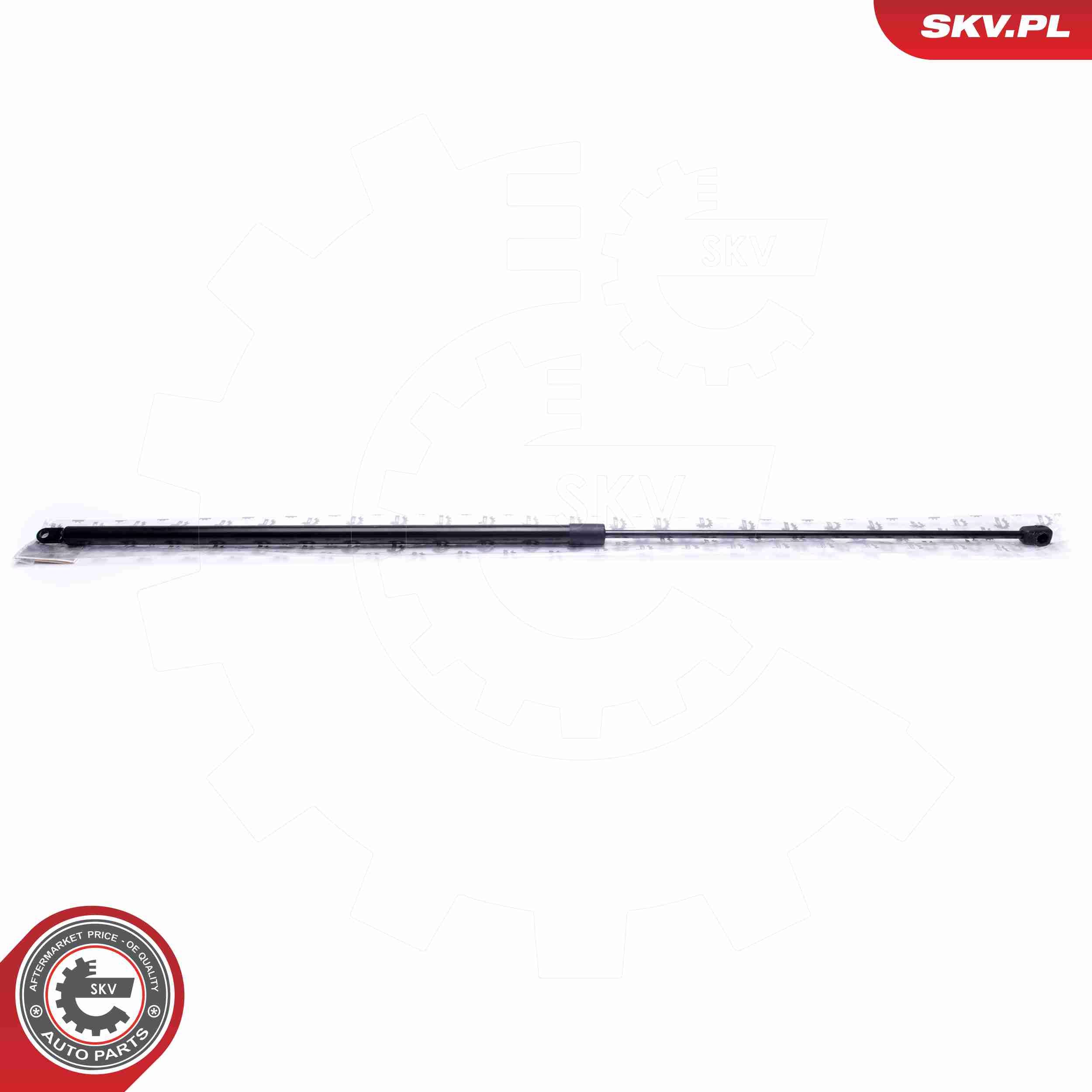 Gasfeder, Motorhaube