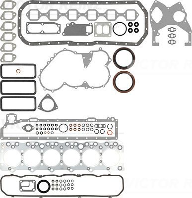 Juego completo de empaques, motor
