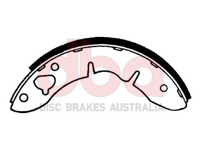 Street Series Brake Shoes [Leyland / Morris Mini & Moke 177.8mm] - TecDoc Only