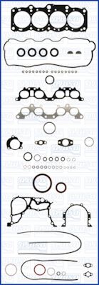 Juego completo de empaques, motor