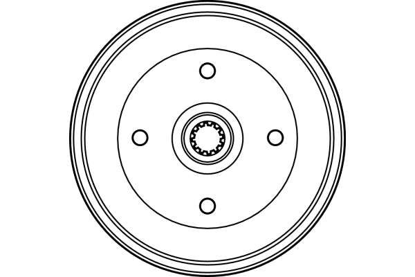 TRW BRAKE DRUM - TecDoc 2