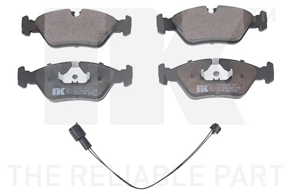 Bremsbelagsatz, Scheibenbremse