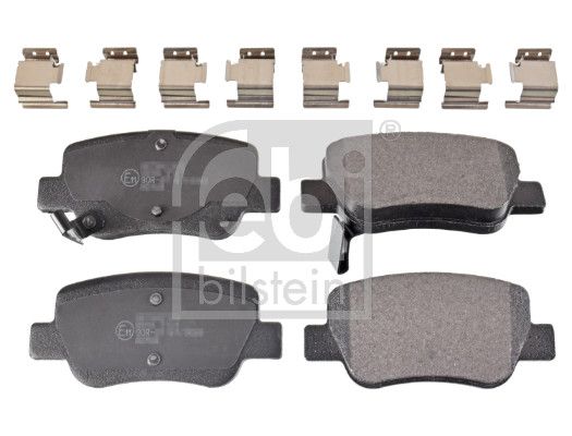 Brake Pad Set, disc brake 116304