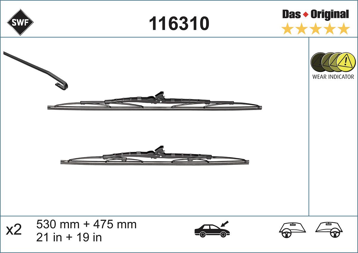 Wiper Blade 116310