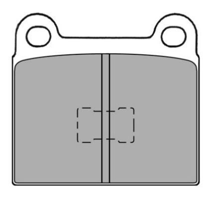 FBP-0248 FREMAX fékbetétkészlet, tárcsafék