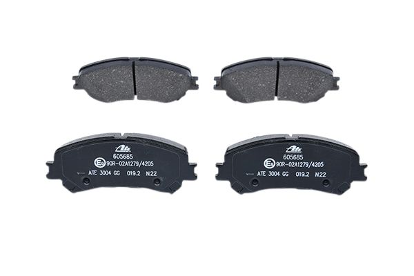 stabdžių trinkelių rinkinys, diskinis stabdys