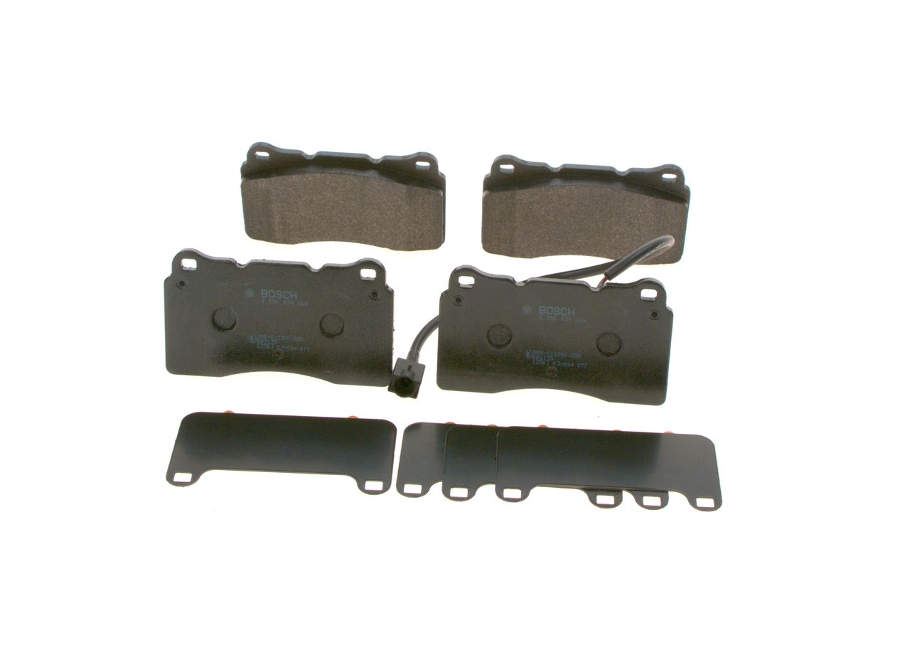 Brake Pad Set, disc brake 0 986 494 069