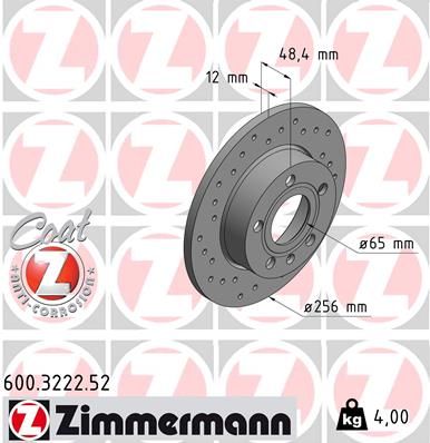 Brake Disc 600.3222.52