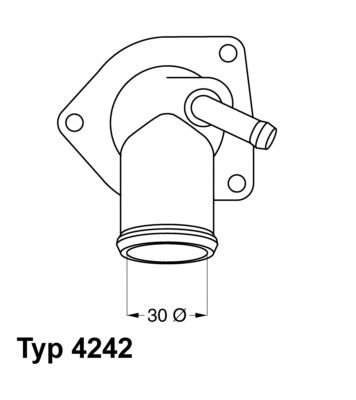 Thermostat, coolant 4242.92D