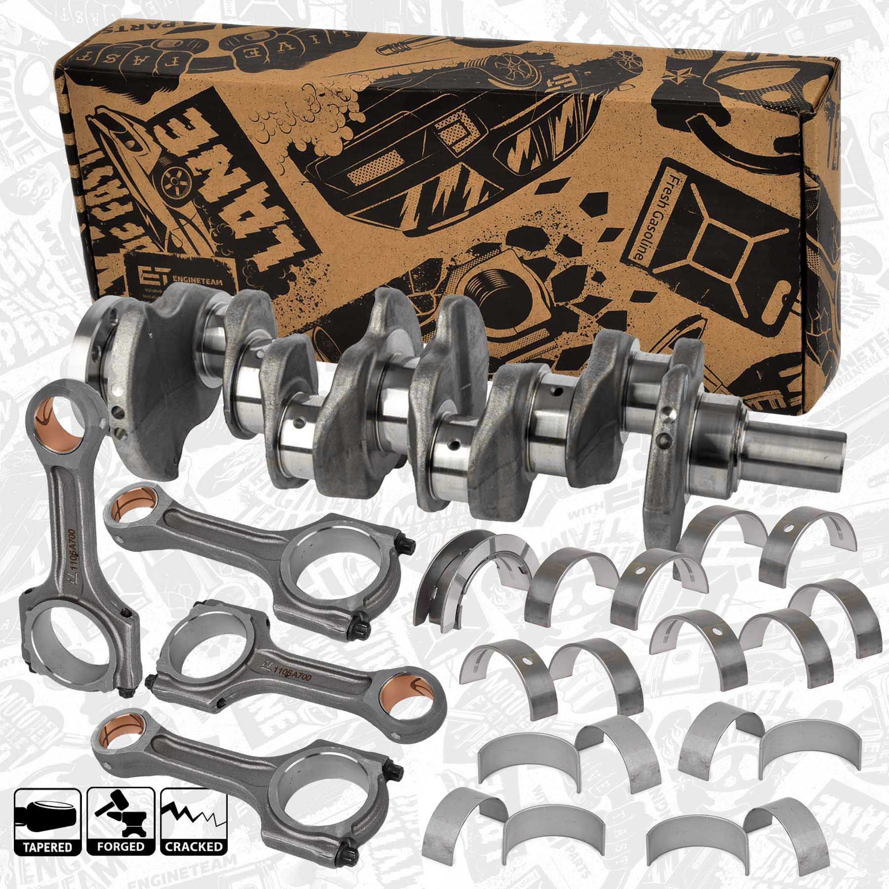 Reparatursatz, Kurbelwelle