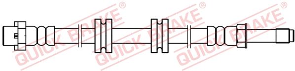 QUICK BRAKE 32.220 - Bremsschlauch