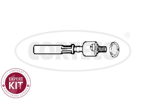 Axialgelenk, Spurstange