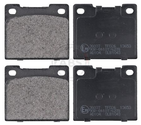 Brake Pad Set, disc brake 36037