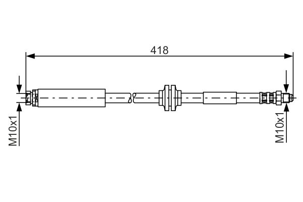 Brake Hose 1 987 481 058