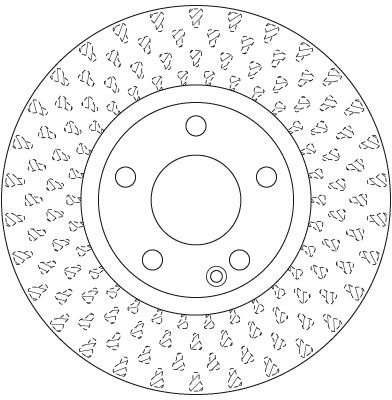 TRW BRAKE DISC - TWIN PACK - TecDoc 2