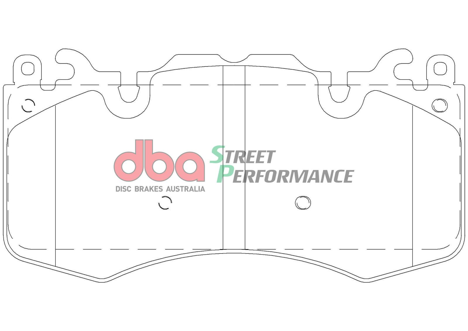 DBA SP PERFORMANCE BRAKE PADS [ Range Rover Sport Vogue Brembo Caliper 2009-on F ] - TecDoc Only