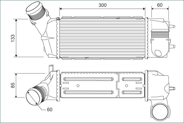 Charge Air Cooler 818769