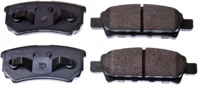 Brake Pad Set, disc brake B111172