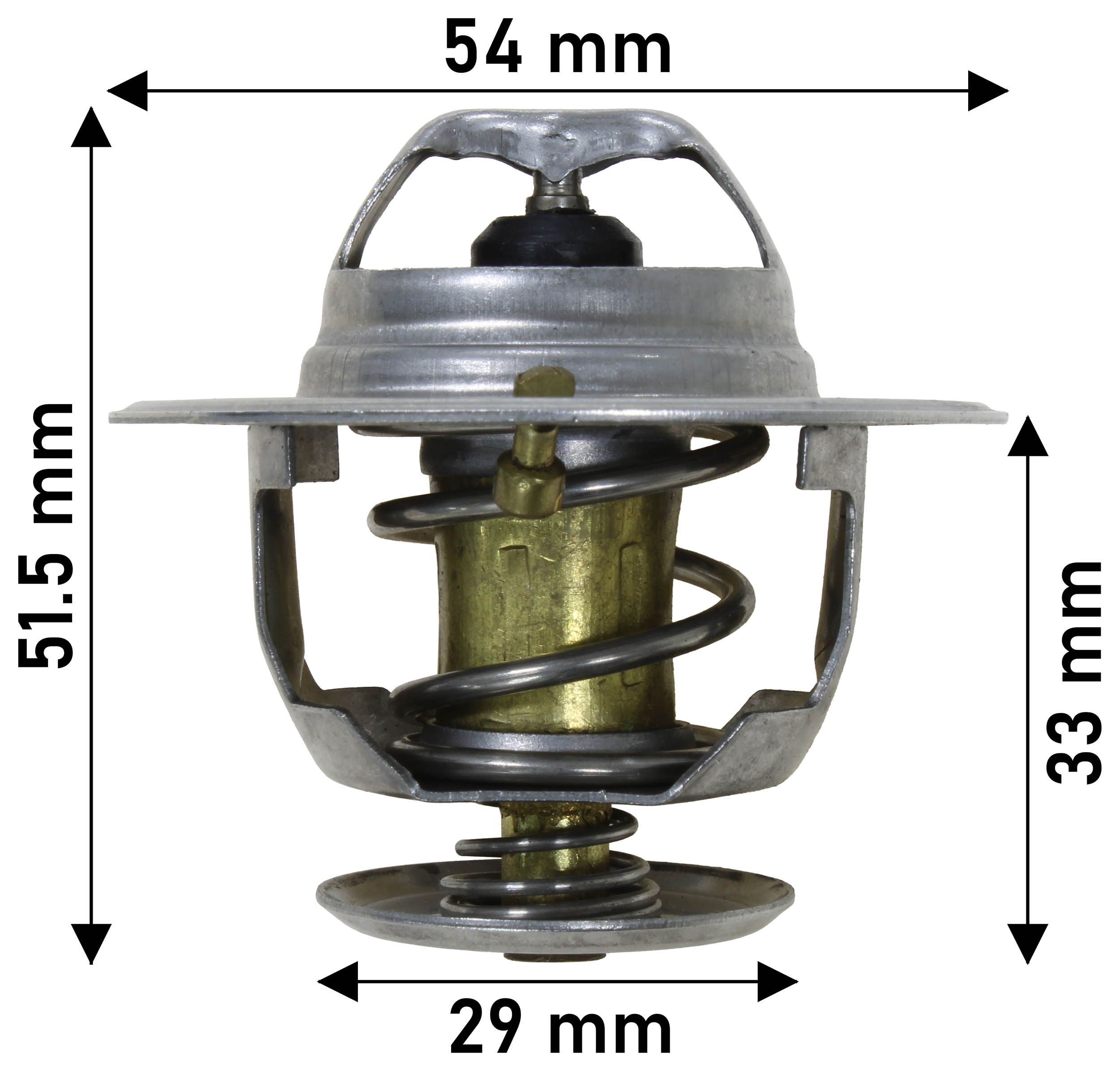 THERMOSTAT 54MM DIA 82C KIA/ NISSAN - TecDoc Only