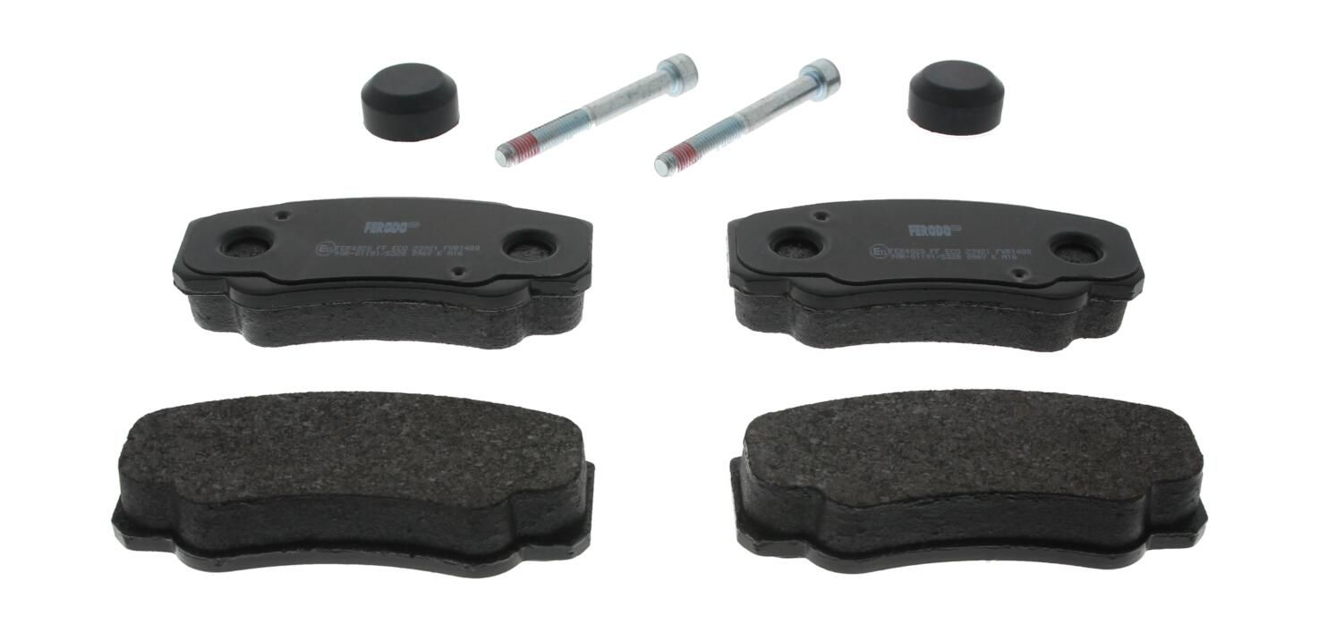 FERODO FVR1480 - Bremsbelagsatz, Scheibenbremse PREMIER ECO FRICTION