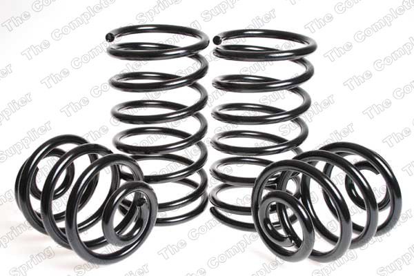 Fahrwerkssatz, Federn