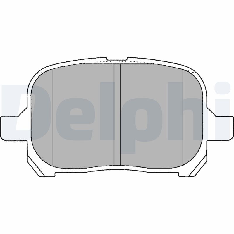 Brake Pad Set, disc brake LP1144